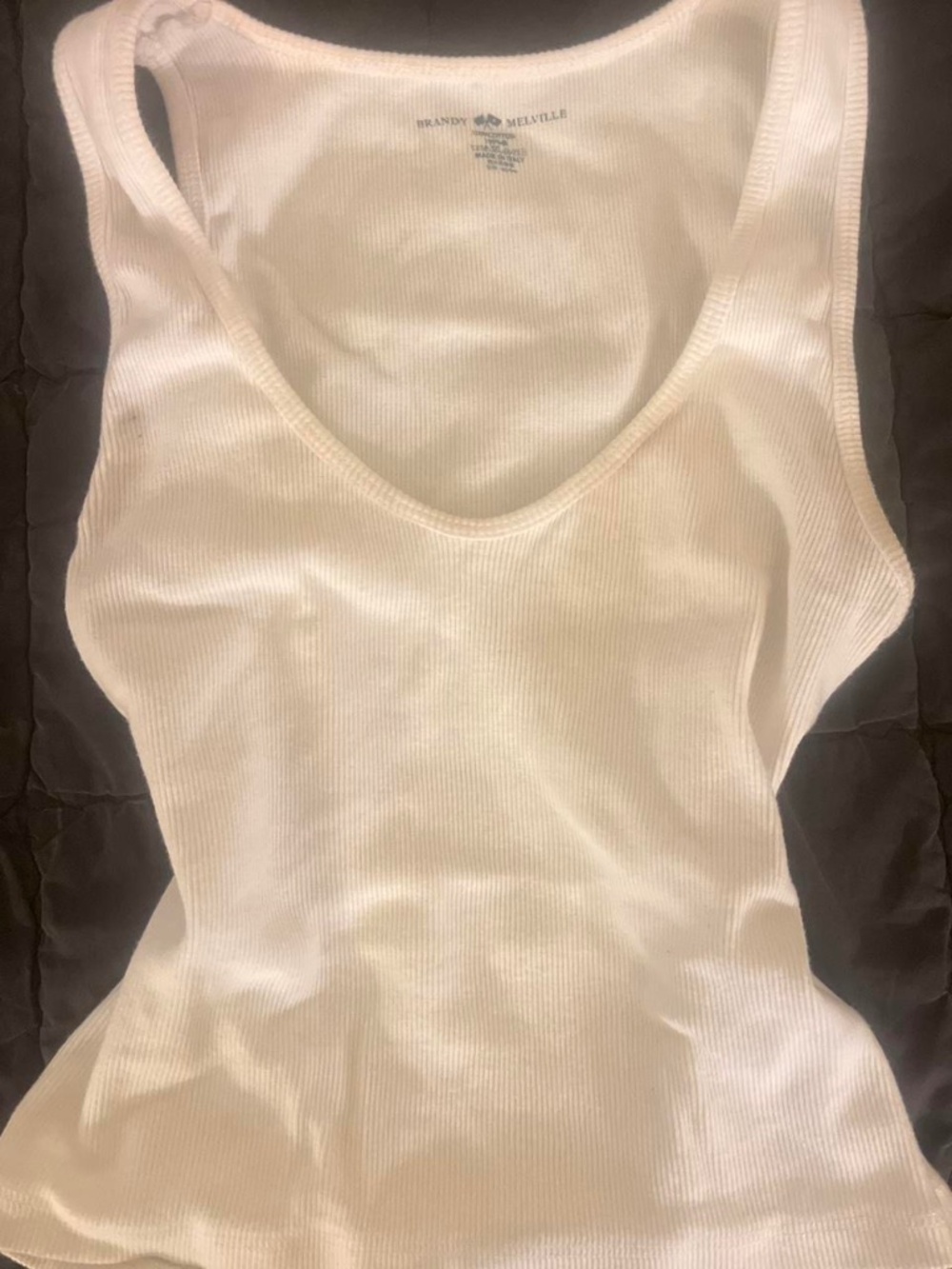 Brandy Melville white tank top